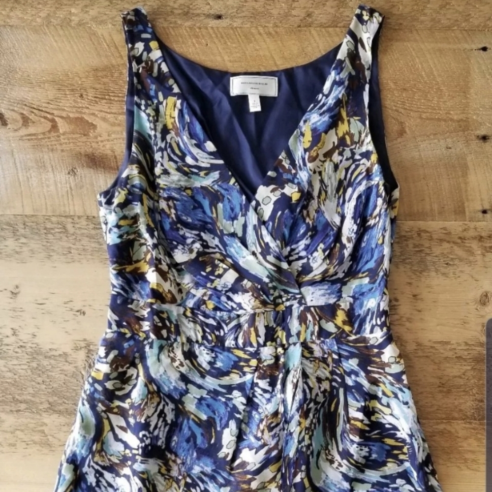 Moulinette Soeurs Anthropologie Silk Oak Apple Dress